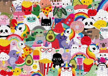 Puzzle Kawaii Paysage – puzzle 1000 pièces 13