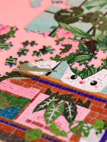 Puzzle serre avec plantes – puzzle 1000 pièces 4