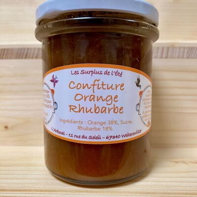 Orange Rhubarb Jam