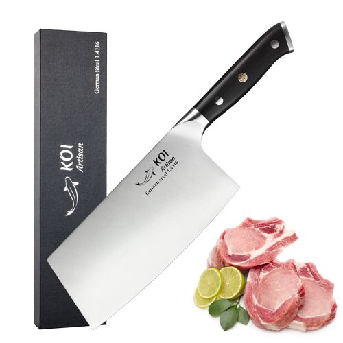 KOI Artisan Professional Chef Knife - 7 Inch Professional Quality German Steel