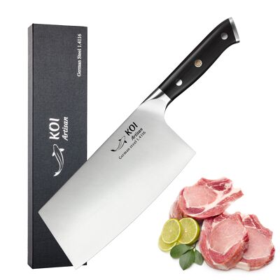 KOI Artisan Professional Chef Knife - Acero alemán de calidad profesional de 7 pulgadas
