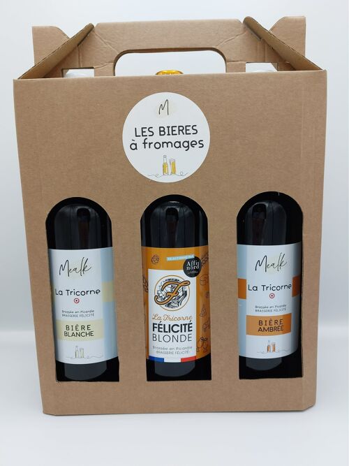 Coffret bières Tricorne 750ml x3