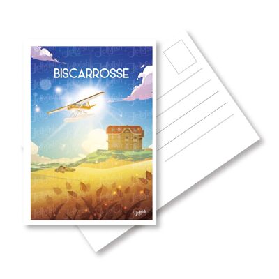 BISCARROSSE POSTCARD