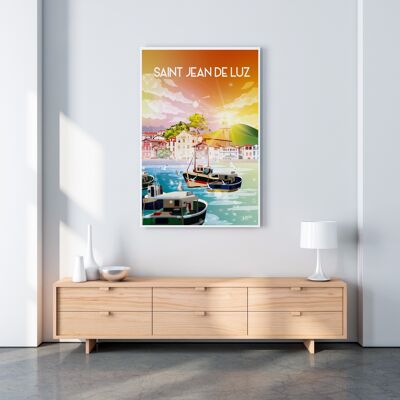 HEILIGER JEAN DE LUZ POSTER 50x70