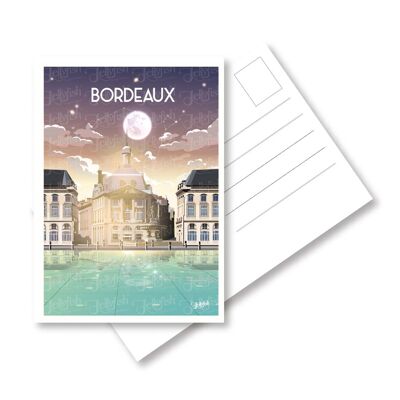 Bordeaux-Postkarte