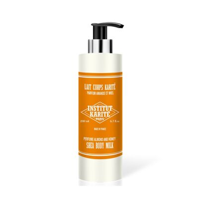Lait Corps Karité 200 mL Amande et Miel