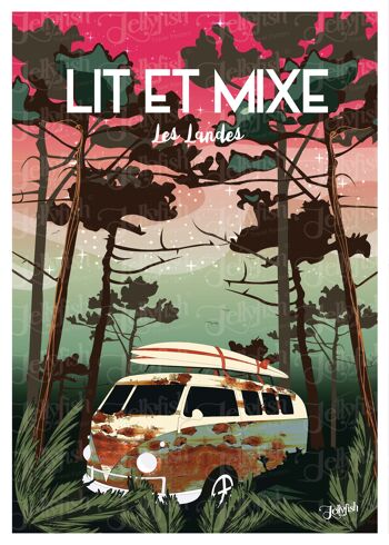 AFFICHE LIT ET MIXE 50x70 2