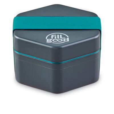 FILLGOOD Lunchbox 1 x 500 ml blaue Lunchbox – hergestellt in Frankreich