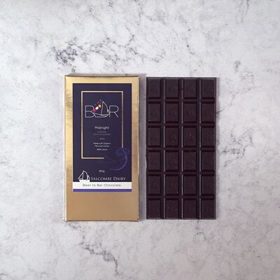 Mezzanotte - Un cioccolato fondente più scuro x 12 barrette