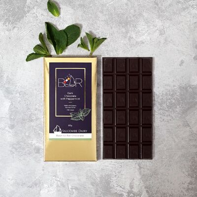 Chocolat Noir Menthe Poivrée x 12 barres