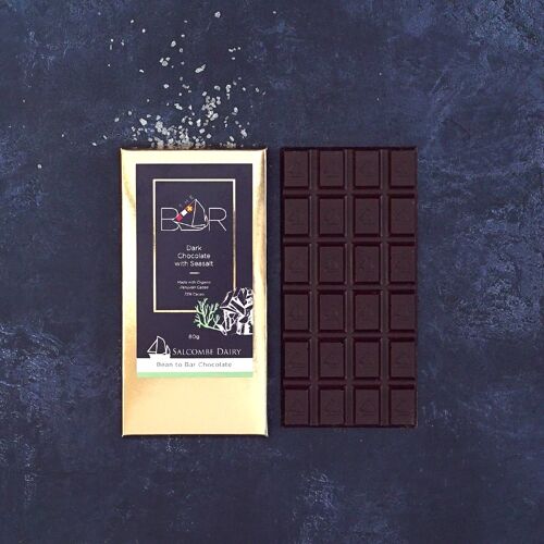 Dark Chocolate with Sea Salt x 12 bars