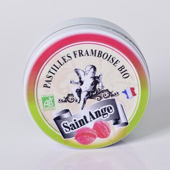 Saint-Ange saveur BIO Framboise- boite de 50g 2