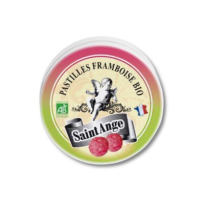 Saint Ange BIO | Bonbons Artisanaux | Saveur Framboise | Boîte 50 g