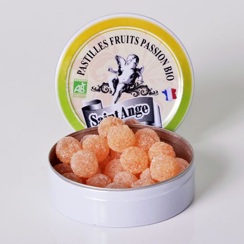 Saint-Ange saveur BIO Fruits de la Passion- boite de 50g