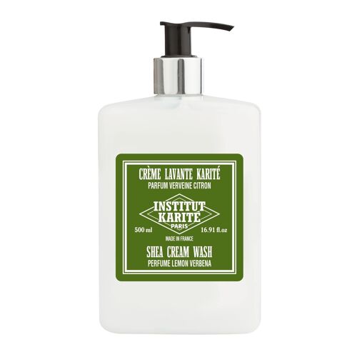 Crème Lavante Karité 500 mL Verveine Citron