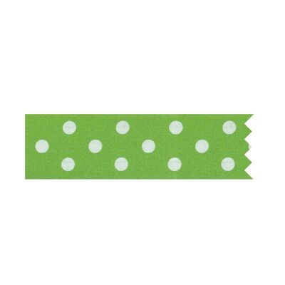 Polka Dot Cake Ribbon Green