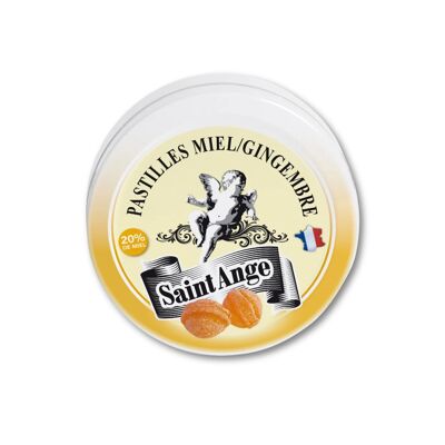 Saint Ange | Bonbons Artisanaux | Saveur Miel Gingembre | Boîte 50 g
