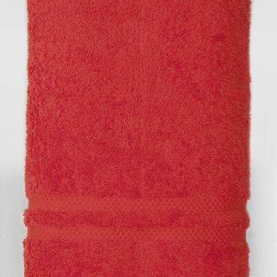 Bath towel Ibiza red