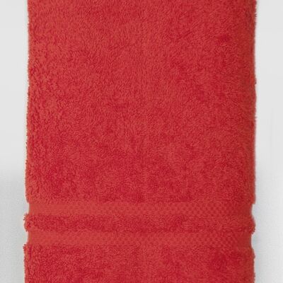 Serviette de bain Ibiza rouge