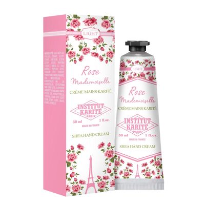 Rose Mademoiselle Light Shea Hand Cream 30 mL - Con estuche