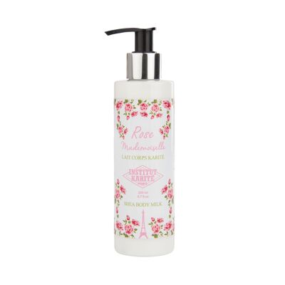 Lait Corps Karité Rose Mademoiselle 200 mL