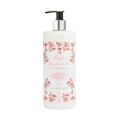 Lait Corps Karité Rose Mademoiselle 500 mL