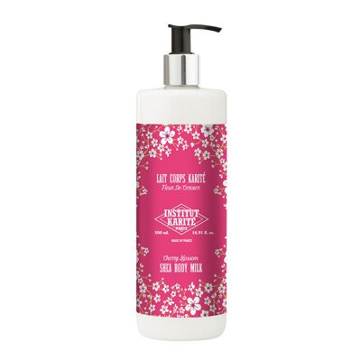 Lait Corps Karité Fleur de Cerisier 500 mL