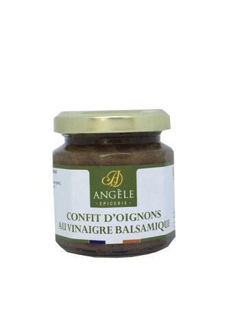 Confit d'oignon au vinaigre balsamique bio 110g 2