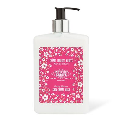 Crème Lavante Karité Fleur de Cerisier 500 mL