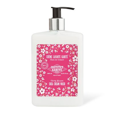 Crème Lavante Karité Fleur de Cerisier 500 mL