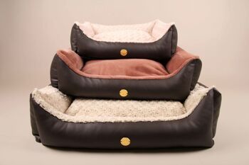 Lit pour chien Sleep'n'Style - taille M - Rose Olive 2