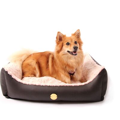 Cama para perros Sleep'n'Style - talla M - Coral rosa