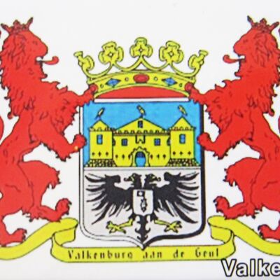 Imán de nevera Escudos Valkenburg