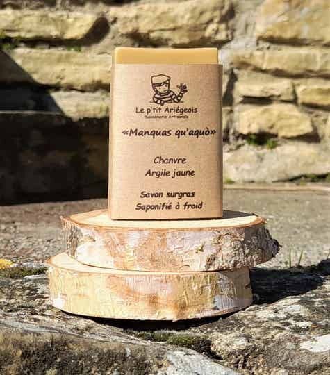 Manquas qu'aquò - Sapone supergrasso alla canapa - Corpo e capelli