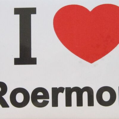 Imán de nevera I Love Roermond