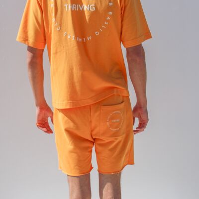 BASLIQ MEMBERS CLUB LOGO TEE ORANGE - S - ORANGE