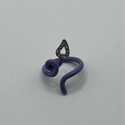 Basliq Spiral Ring Una - Lilac