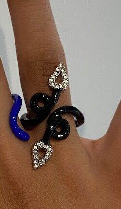Buy wholesale Basliq Spiral Ring Duo - Black