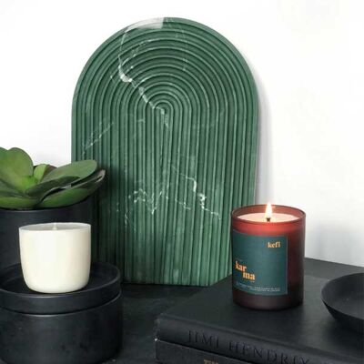 kefi | invigorating rosemary + spearmint refillable midi candle [150g]