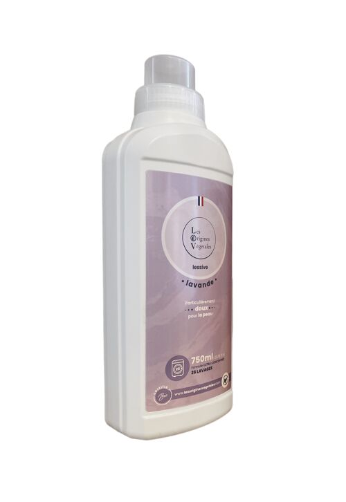 Lessive liquide parfum lavande certifié BIO
