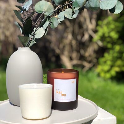 sol | energising eucalyptus + lime refillable large candle [220g]