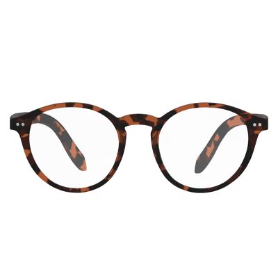 Foxmans Blaulicht blockierende Computerbrille - Die Lennon Alltagslinse (Schildpattrahmen) Stilvolle Herren- und Damenrahmen