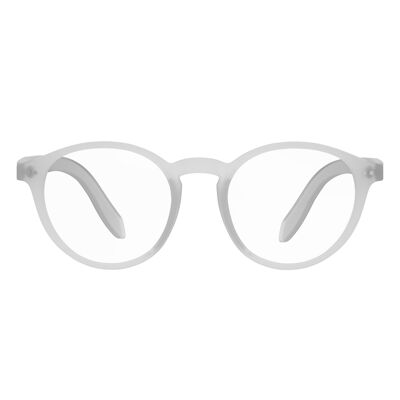 Foxmans Blue Light Blocking Computer Glasses - The Lennon Everyday Lens (crystal frame) Hommes et femmes Cadres élégants