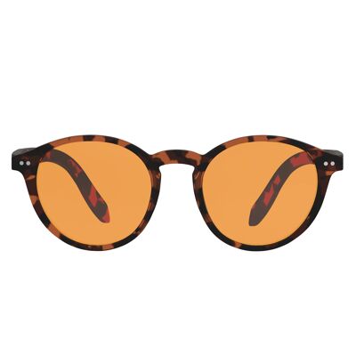Foxmans Blaulicht blockierende Computerbrille - Das Lennon Heavy Duty Objektiv (Schildpattrahmen) Stilvolle Herren- und Damenrahmen
