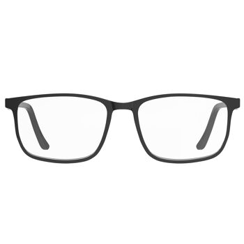 Foxmans Blue Light Blocking Computer Glasses - The Harrison Everyday Lens (cadre noir) Montures élégantes pour hommes et femmes 1