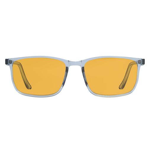 Foxmans Blue Light Blocking Computer Glasses - The Harrison Heavy Duty Lens (crystal frame) Mens & Womens Stylish Frames