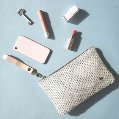 POCHETTE DRACO ARGENT