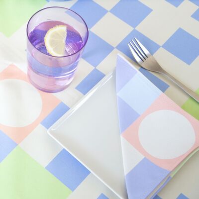 GEOMETRIC DECO NAPKINS