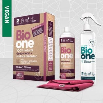 Bio one™ deep clean + surface cleanser concentrate bundle