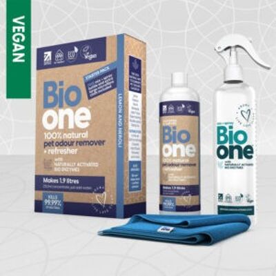 Bio one™ pet odour remover + refresher bundle